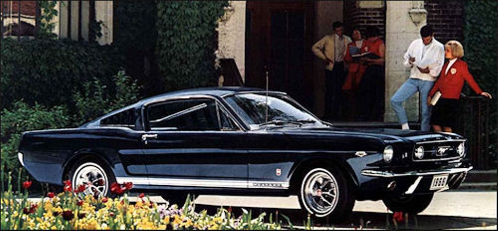 Photo d'origine de Mustang 1966 prise entre 1965/1967  Ford_u22