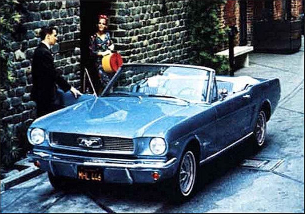 Photo d'origine de Mustang 1966 prise entre 1965/1967  Ford_u23