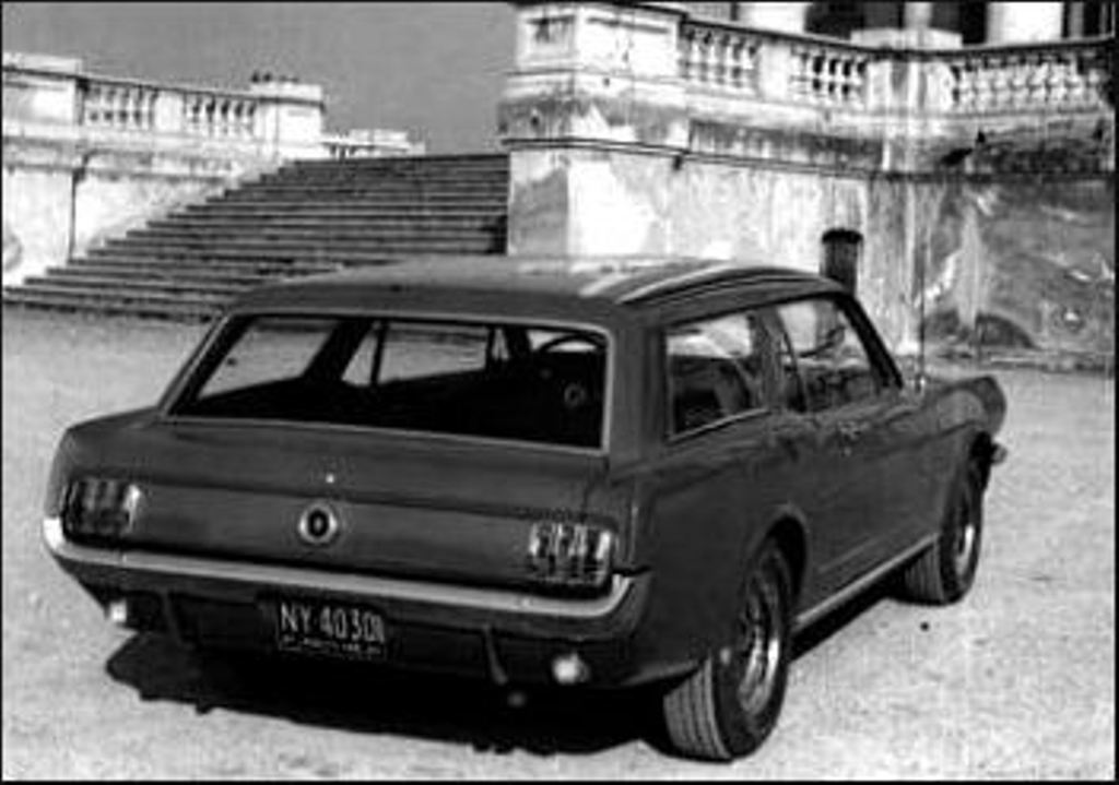 Prototype: Mustang 1966 station wagon Ford_u61