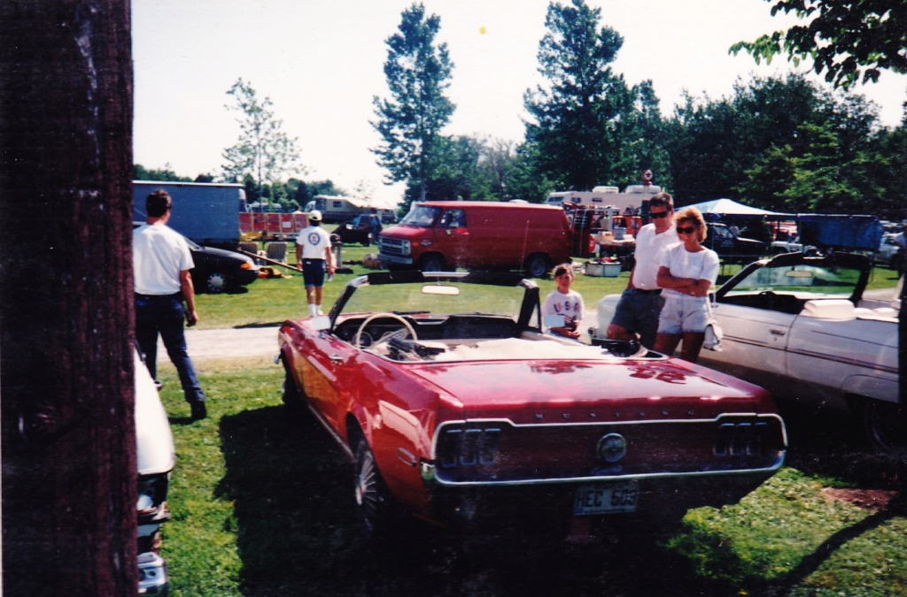 Mustang au show de Granby en 1991 Granby12