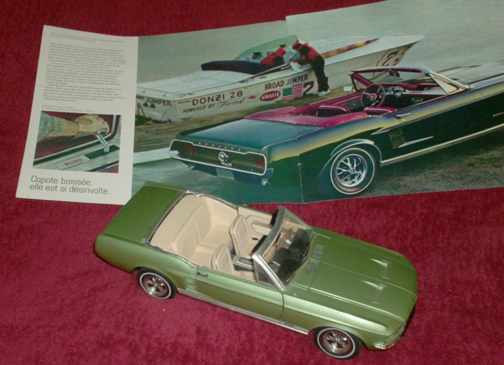 Diecast 1:18 Mustang 1967 cabriolet Green_10