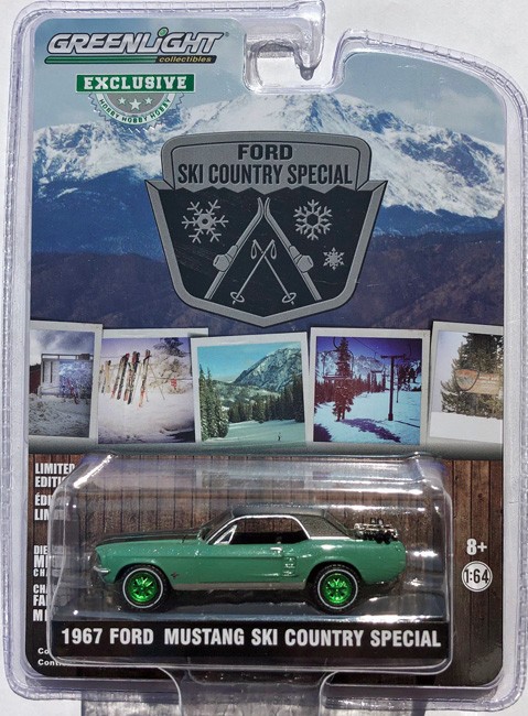 Mustang 1967 à l'échelle 1:64 ( Hot Wheel etc...) Greenl10