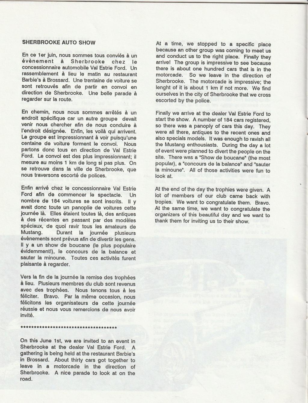Montréal Mustang dans le temps! 1981 à aujourd'hui (Histoire en photos) - Page 8 Img_2443