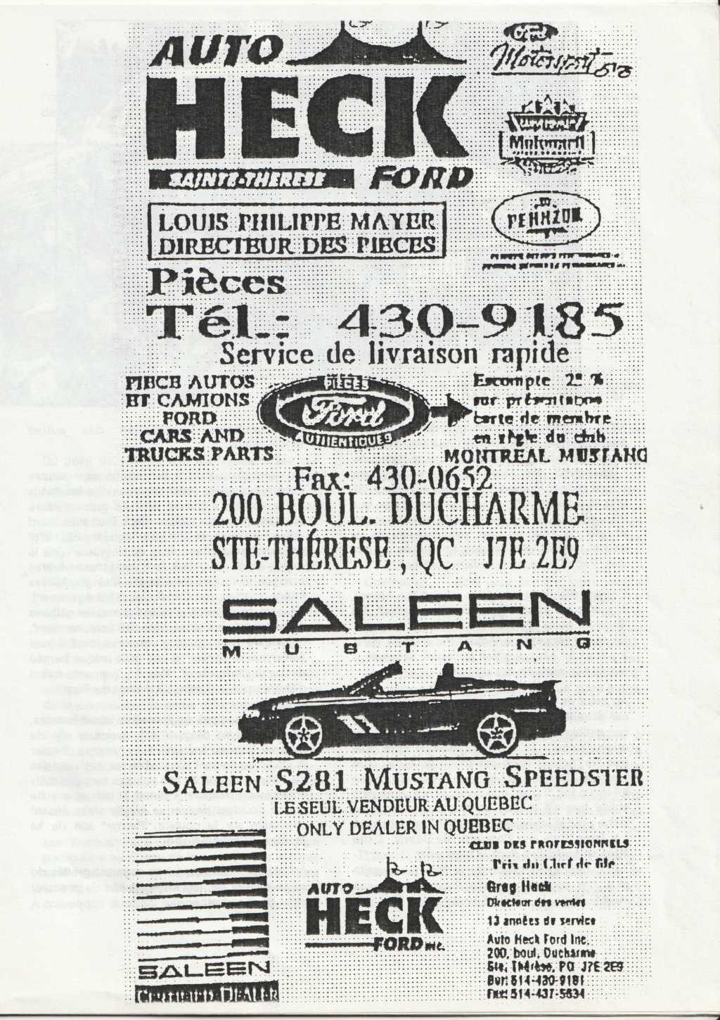 Montréal Mustang dans le temps! 1981 à aujourd'hui (Histoire en photos) - Page 8 Img_2445