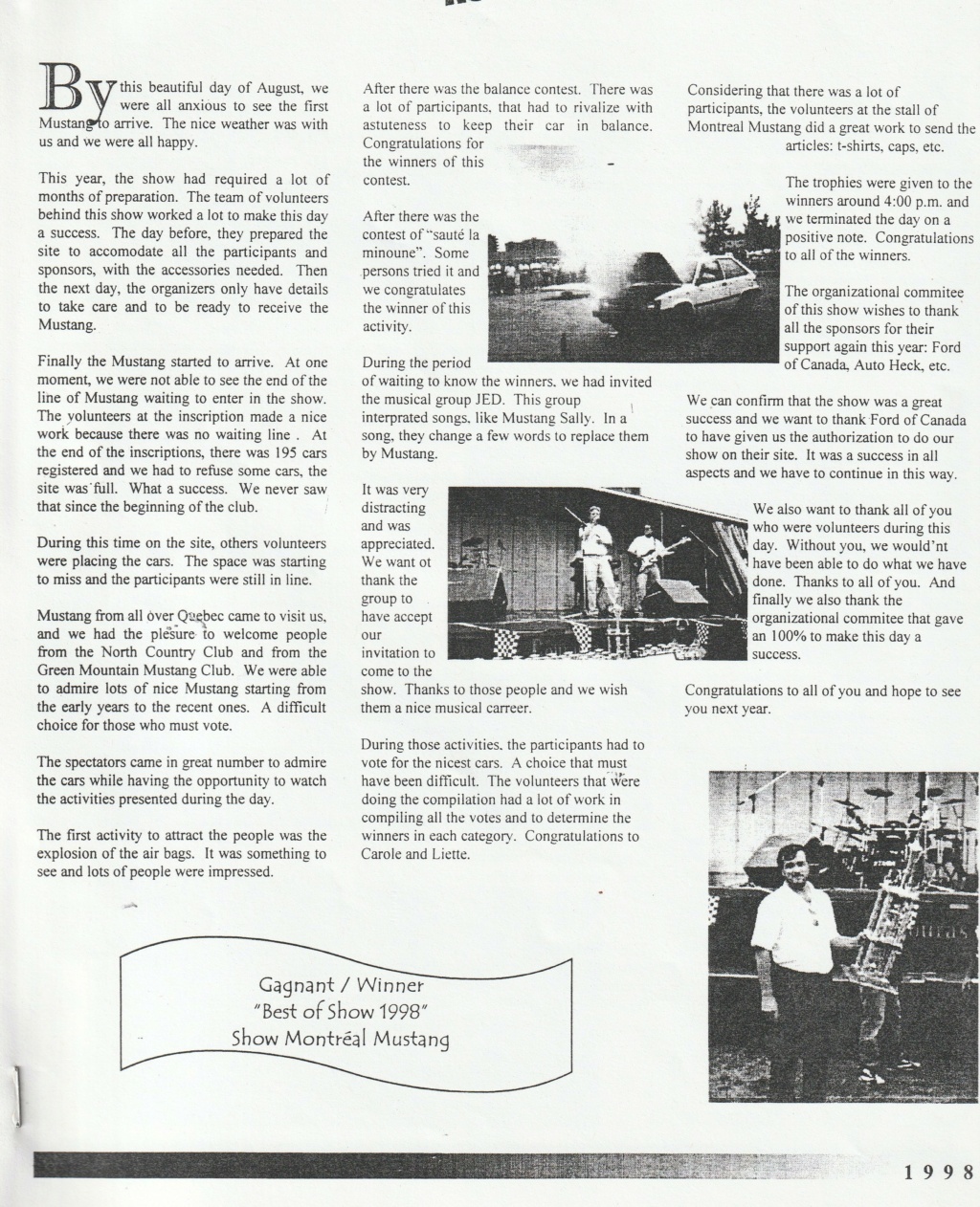 Montréal Mustang dans le temps! 1981 à aujourd'hui (Histoire en photos) - Page 8 Img_2497