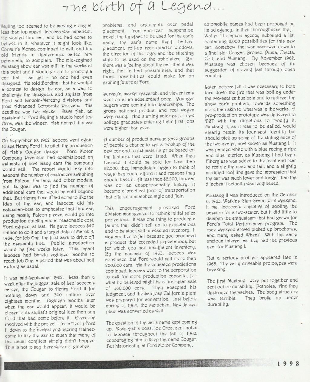 Montréal Mustang dans le temps! 1981 à aujourd'hui (Histoire en photos) - Page 8 Img_2504