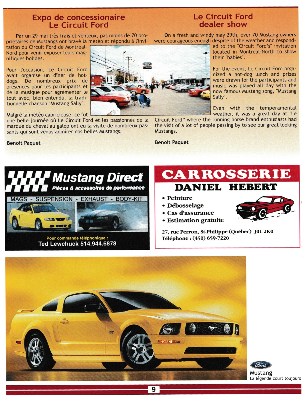 Montréal Mustang: 40 ans et + d’activités! (Photos-Vidéos,etc...) - Page 18 Img_2584