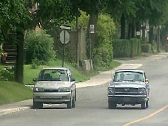 Mustang 1966 dans l'émission KMH (en 1998) K1ab10