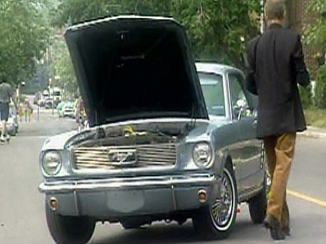 Mustang 1966 dans l'émission KMH (en 1998) K1abcd15