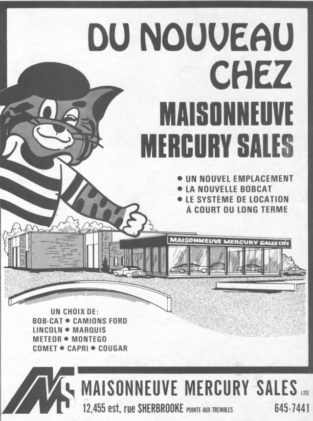 Maisonneuve Mercury Sales LTÉE Maison11
