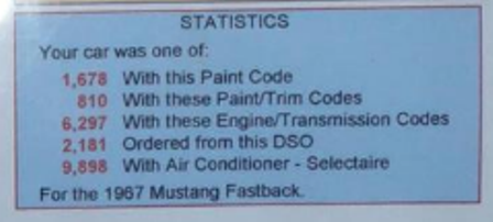 (71) Option, air climatisée "selectaire" pour Mustang 1967 Marti_11