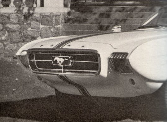 Prototype: La Mustang II en 1963 Mustan58