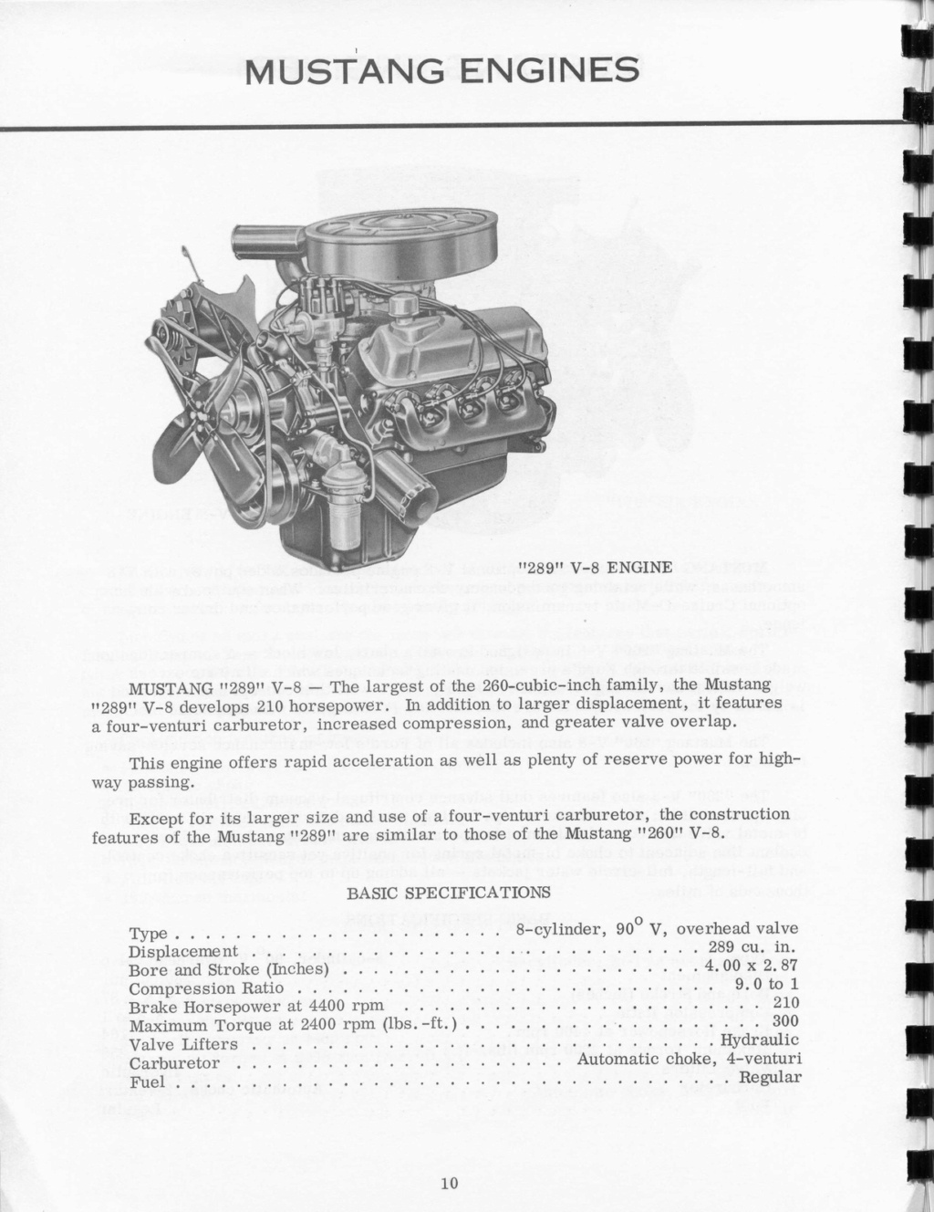 Communiquer de presse: Lancement de la nouvelle Mustang avril 1964 (Anglais)  N_196420