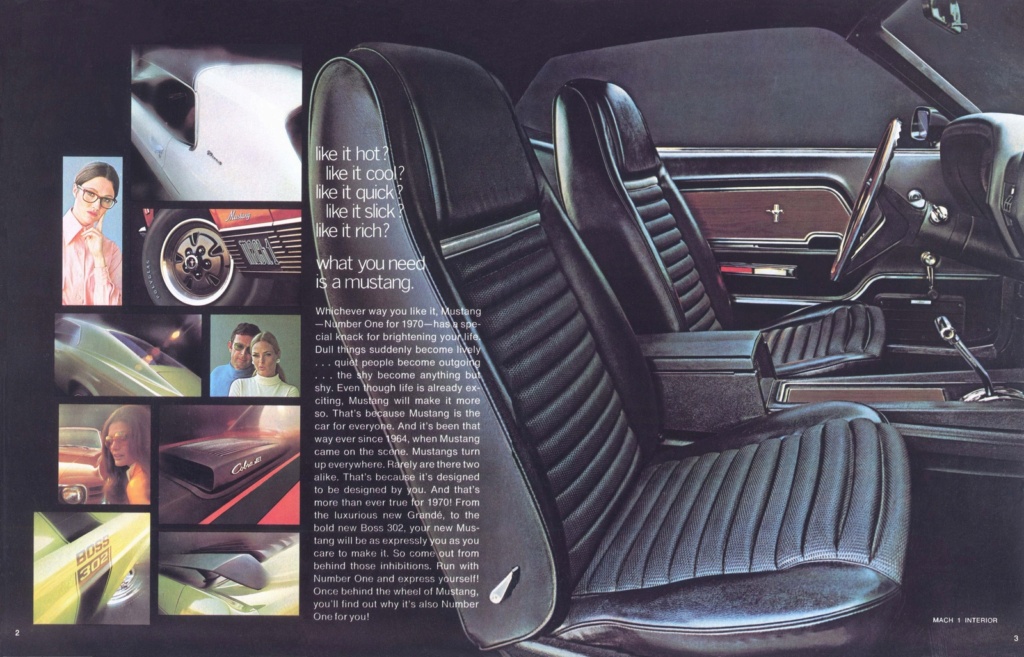 Brochure de vente: Mustang 1970 (version anglaise 08/69) N_197012
