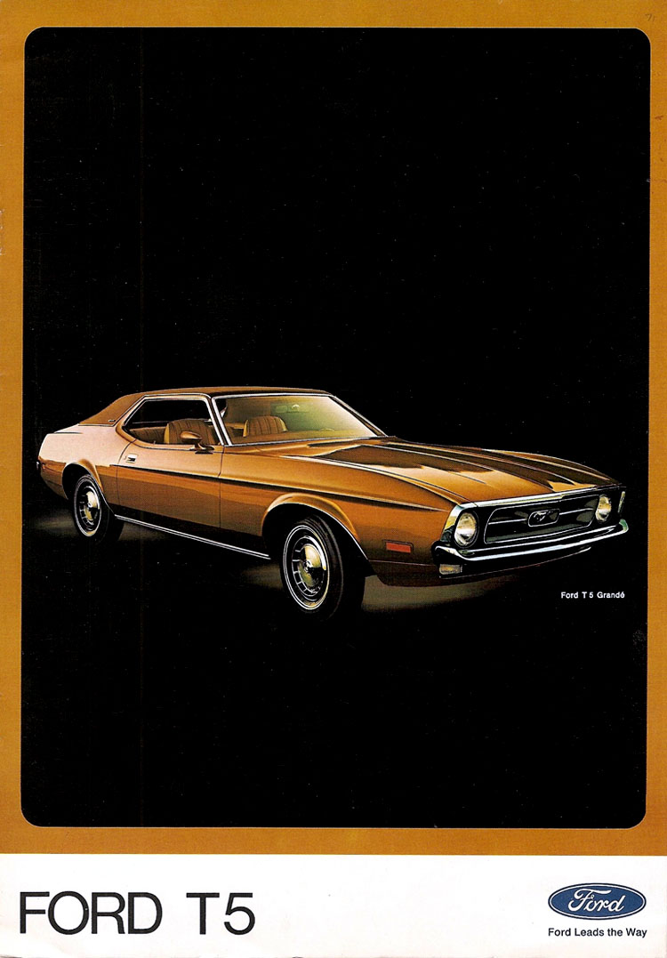 Brochure Ford T-5 1971 en anglais N_197110