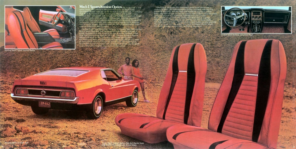  Brochure de vente: Mustang 1972 (version anglaise août 1971) N_197215