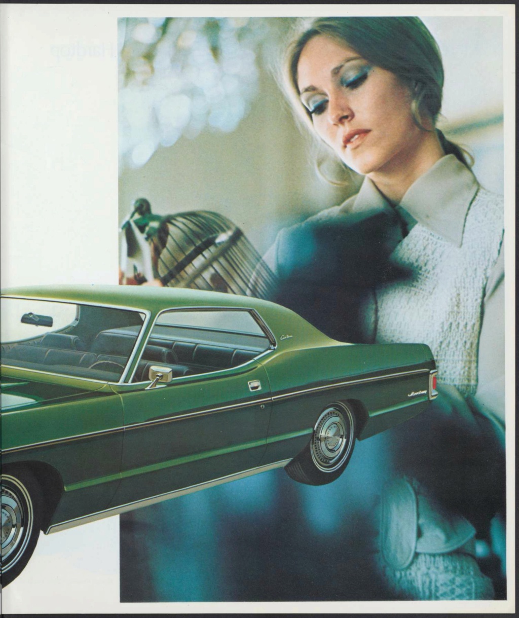 Brochure de vente automobile des Mercury 1971 (en anglais, version Américaine M71-102) Nouv1029