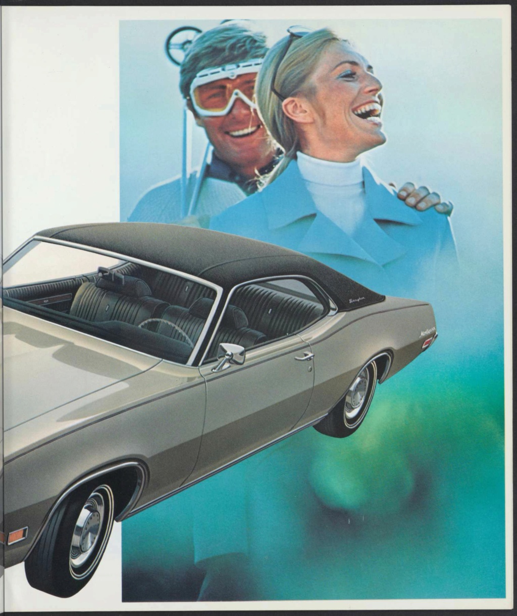 Brochure de vente automobile des Mercury 1971 (en anglais, version Américaine M71-102) Nouv1041