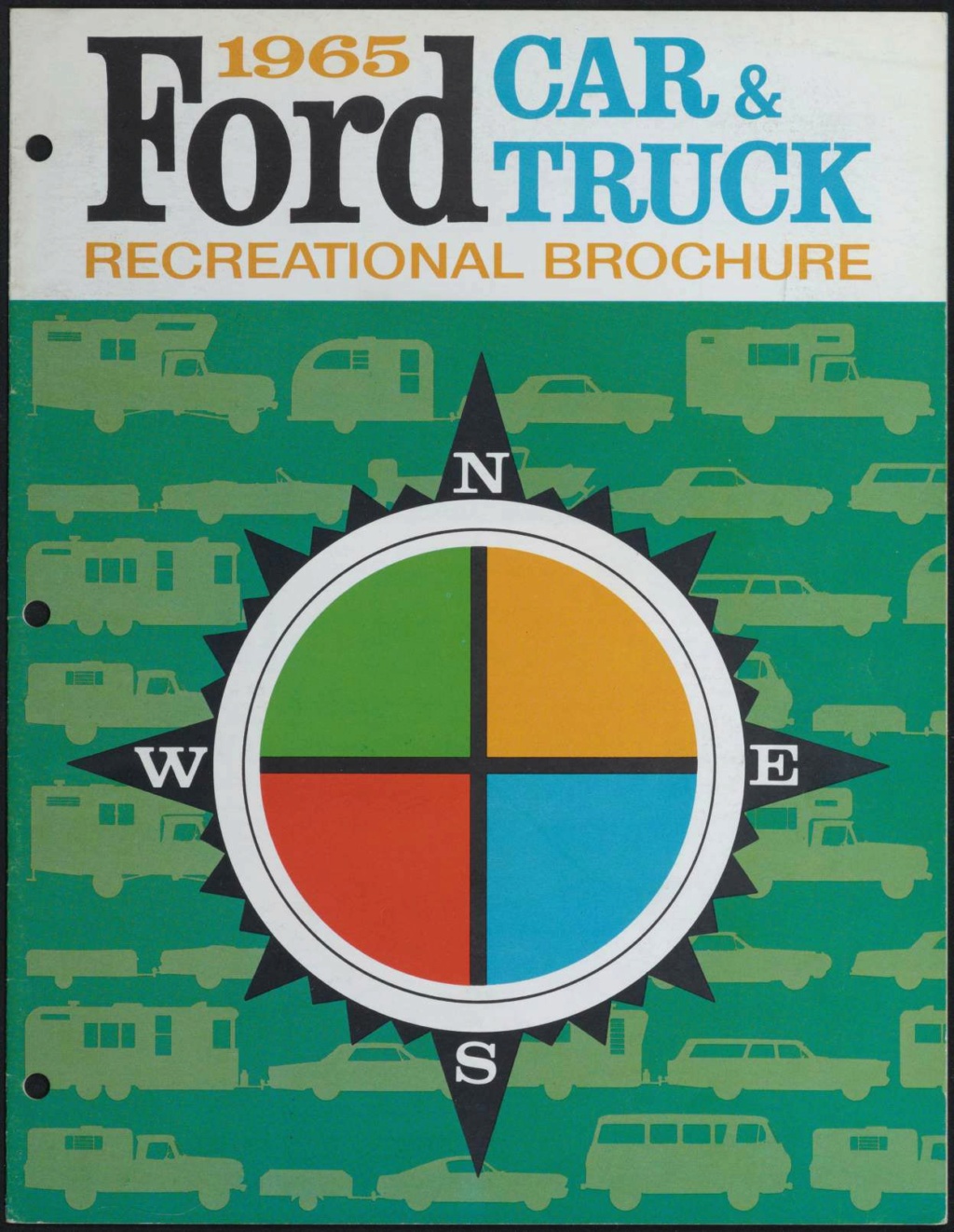 Brochure: 1965 Ford cars & trucks recreational (en anglais) Nouv1105