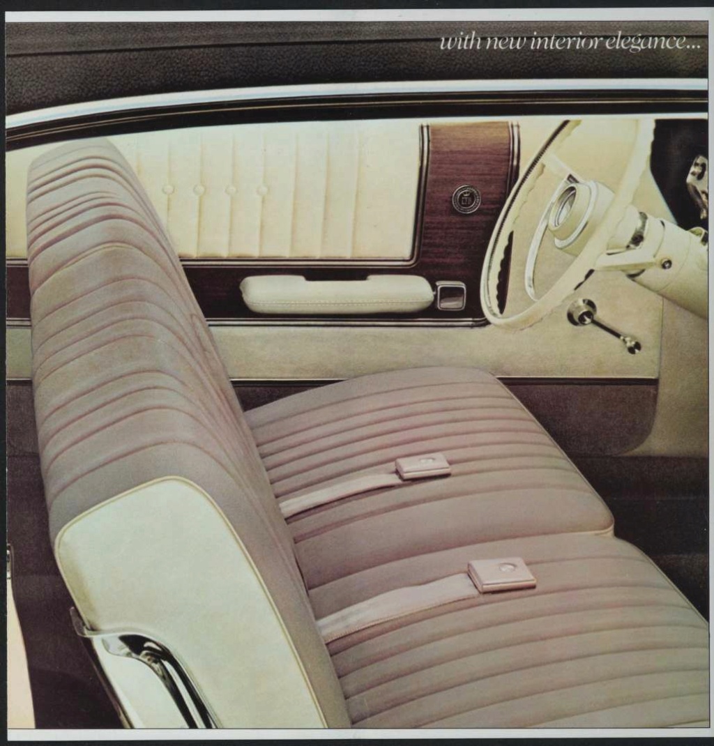 Brochure 1967 Ford LTD - XL - Galaxie 500 (en anglais, version Américaine) Nouv1160
