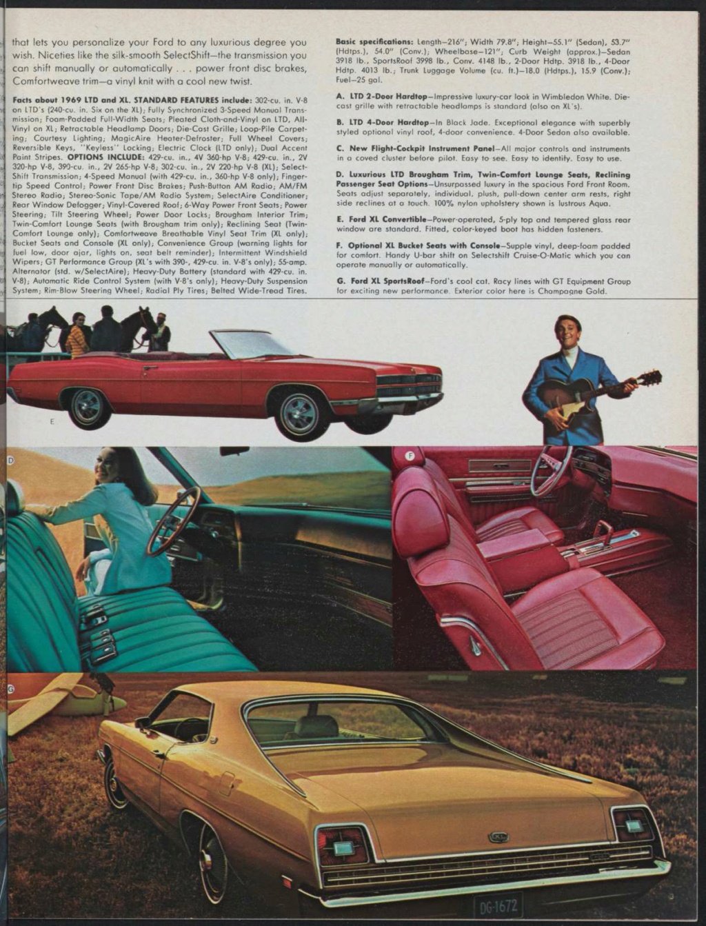 Brochure: 1969 Ford buyer's digest (en anglais) Nouv1196