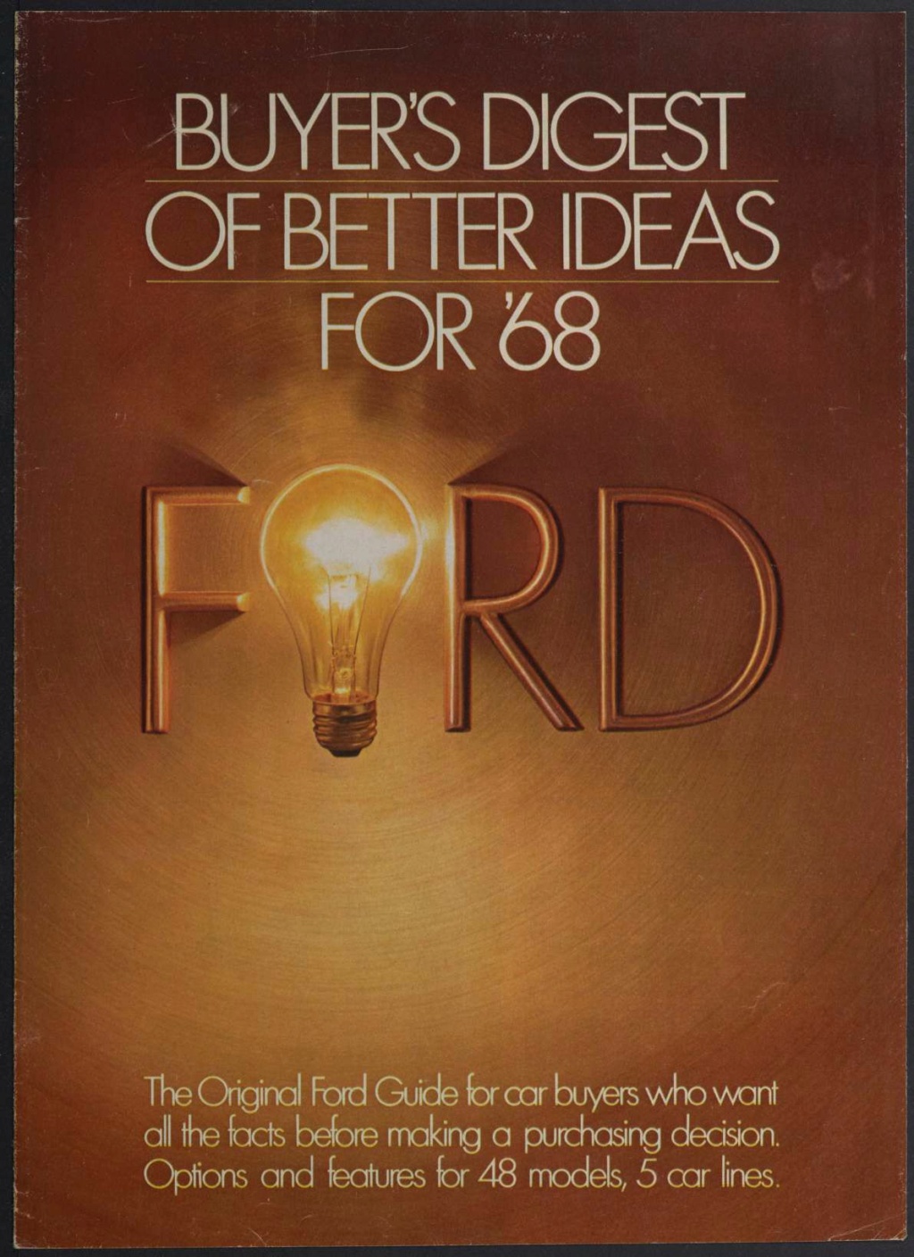 Brochure: Buyer's digest of better idea for 68 (en anglais) Nouv1284