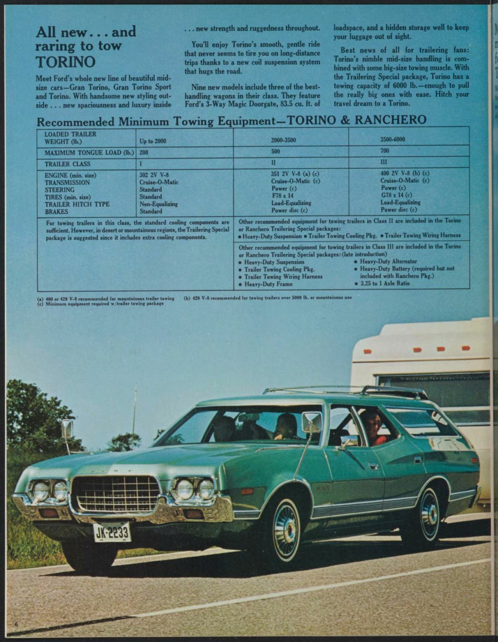 Brochure: Ford 1972 recreation vehicules Nouv1329