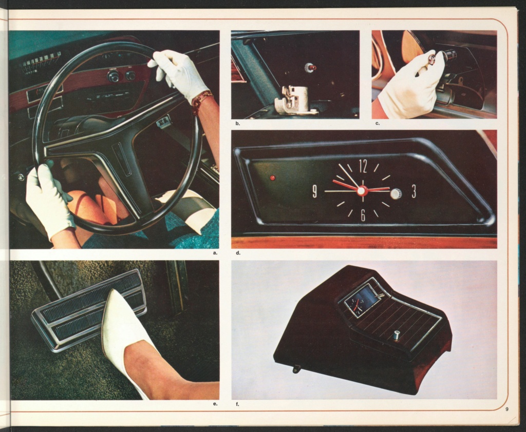 Brochure des accessoires Ford de 1970 (en anglais) Nouve340