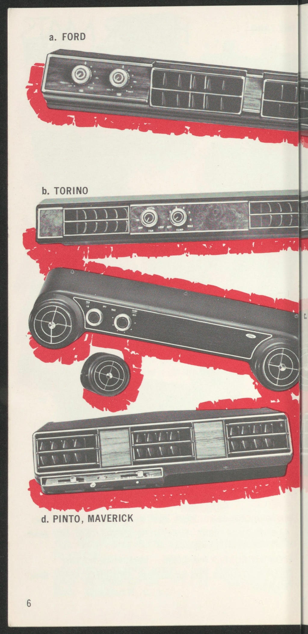 Brochure des accessoires Ford en 1971 (en anglais) Nouve363