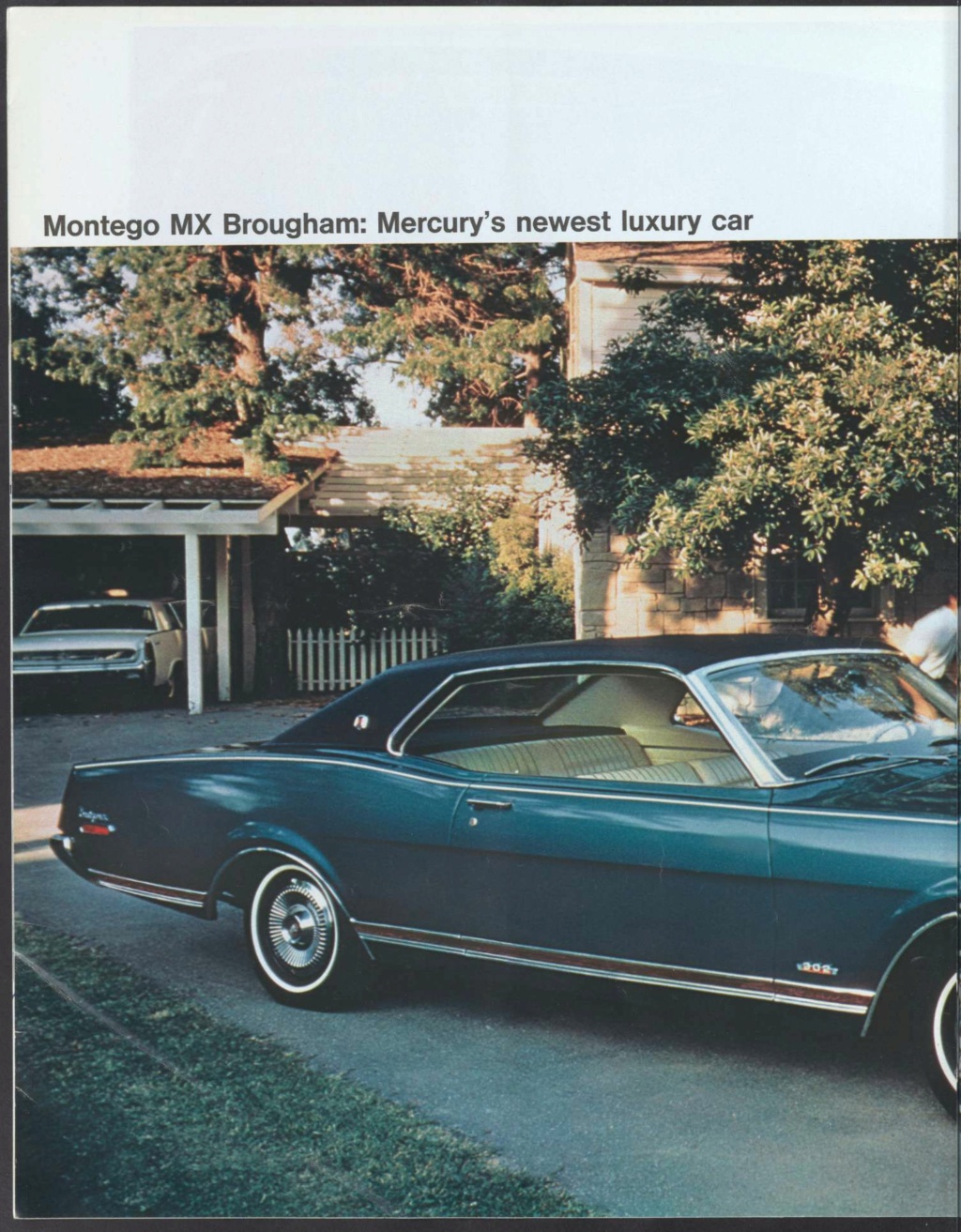 Brochure des produits Mercury 1968 en anglais, version américaine #M100 Nouve444
