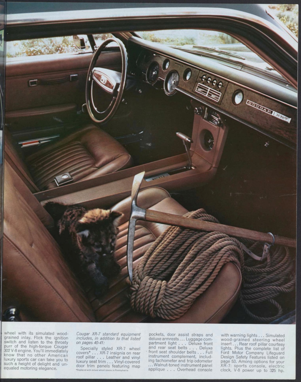 Brochure des produits Mercury 1968 en anglais, version américaine #M100 Nouve465