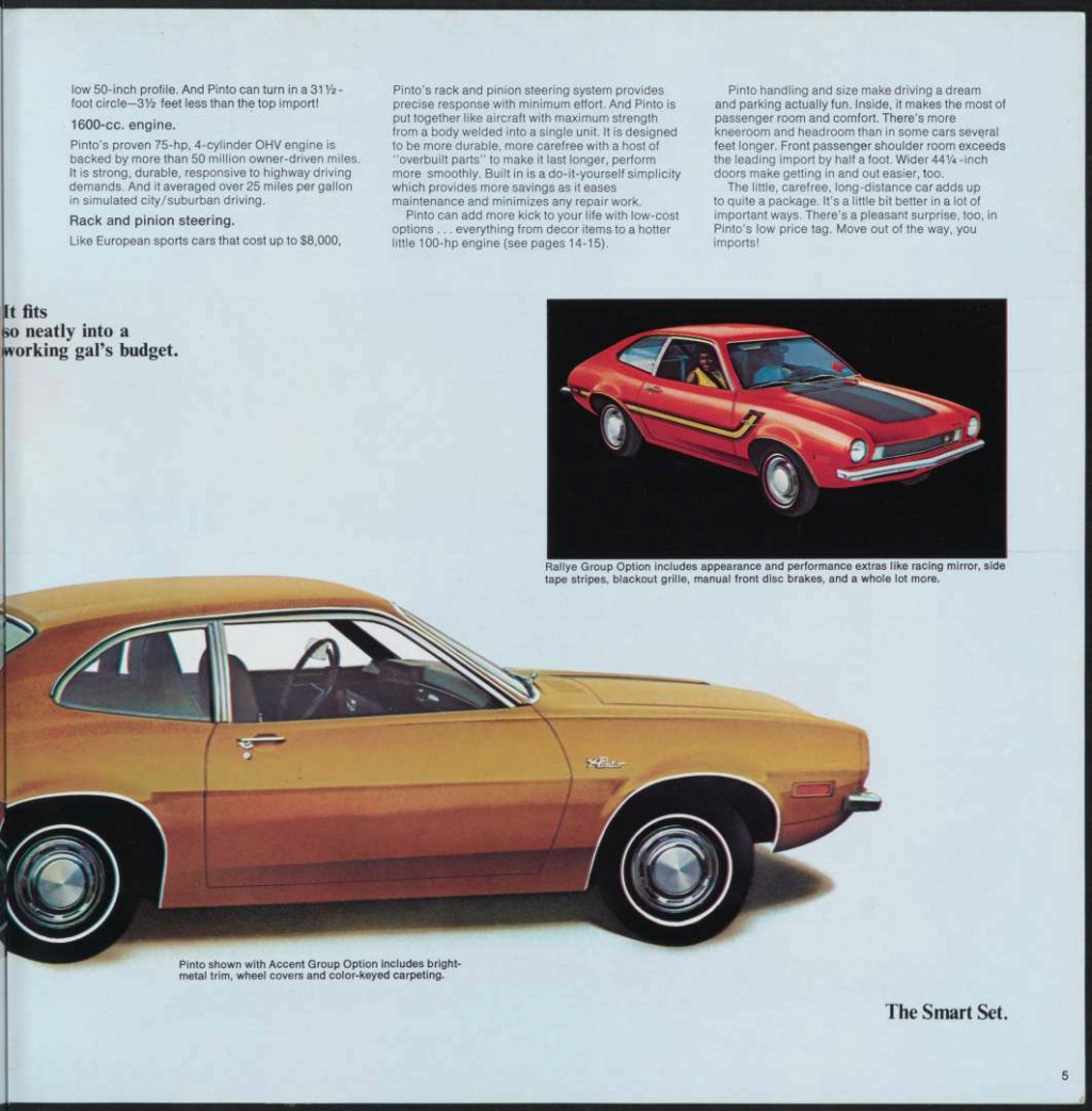 Brochure de vente automobile des Ford 1971 (en anglais) Nouve483