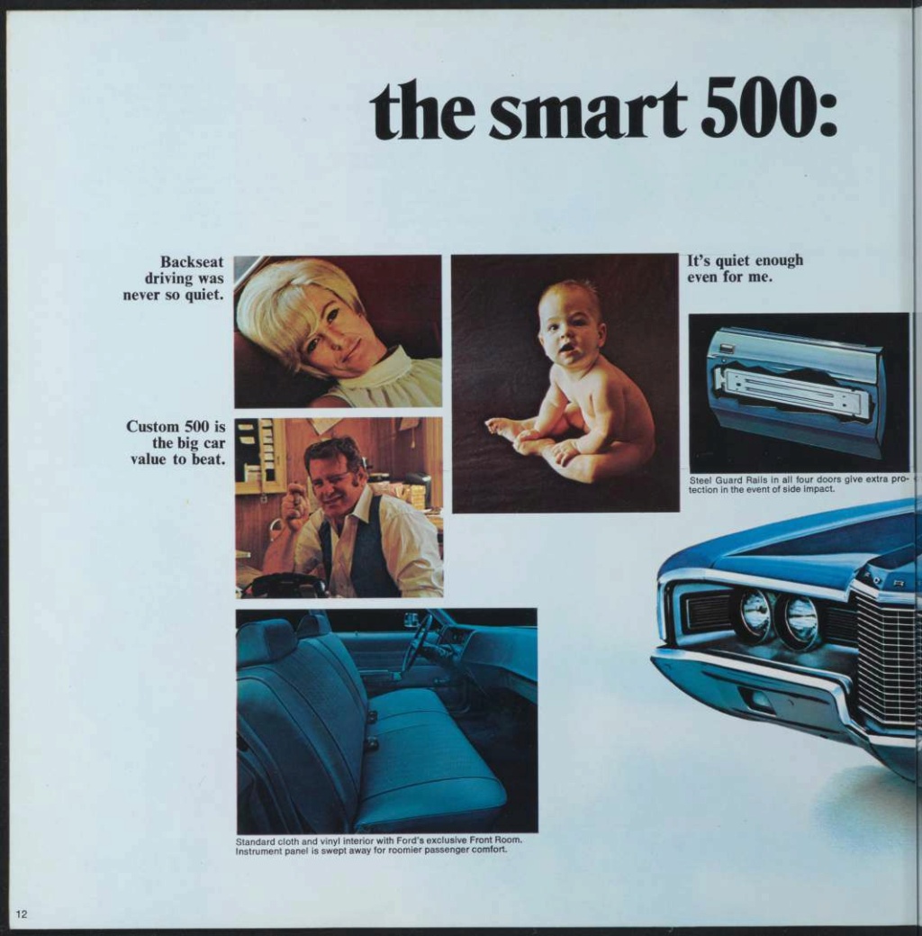 Brochure de vente automobile des Ford 1971 (en anglais) Nouve488