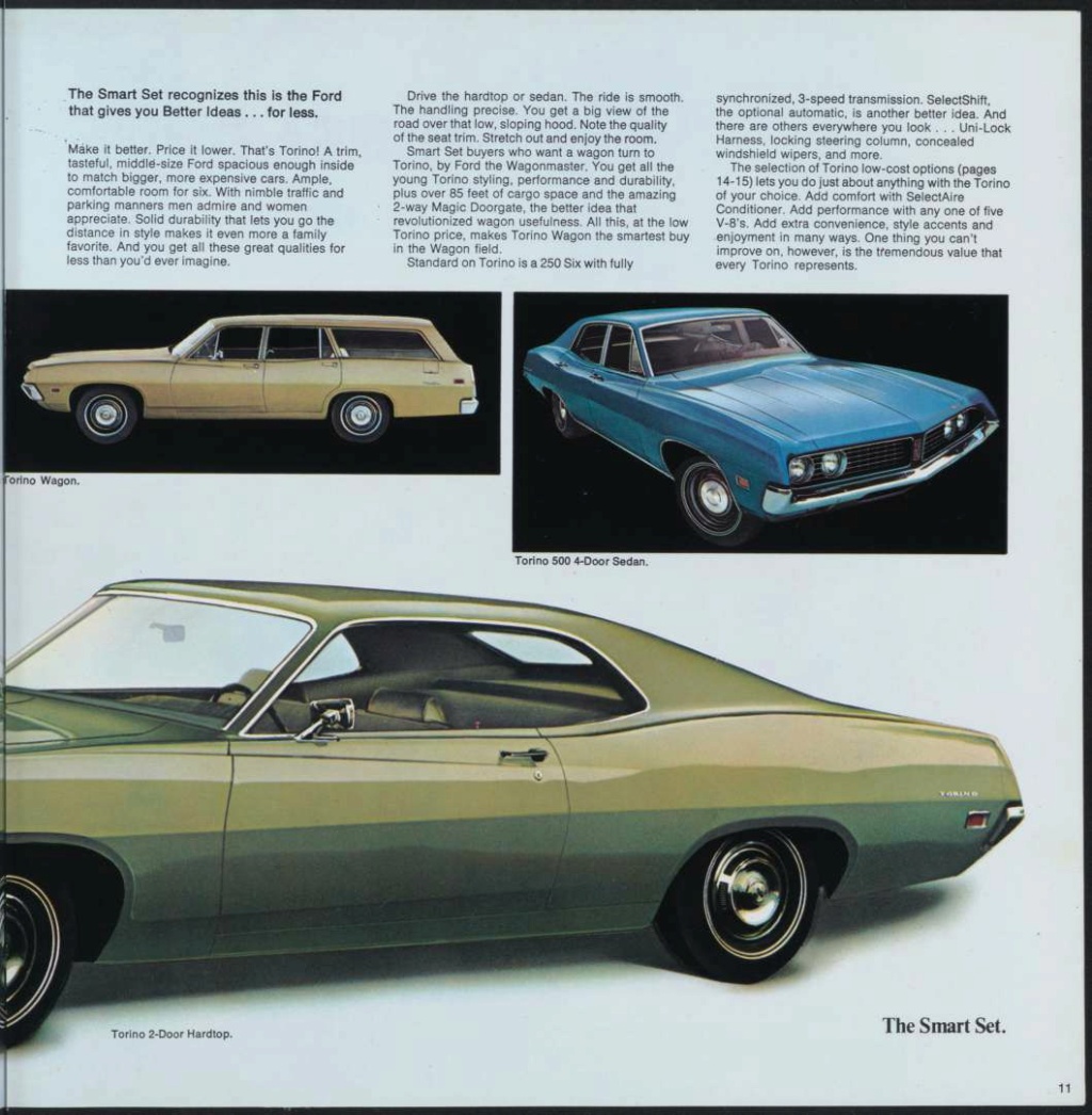Brochure de vente automobile des Ford 1971 (en anglais) Nouve489
