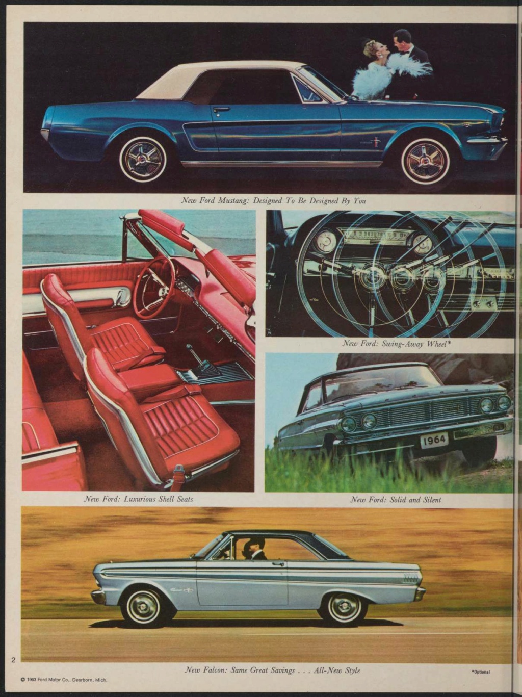 Brochure Ford Total Performance, 1964, en anglais Nouve521