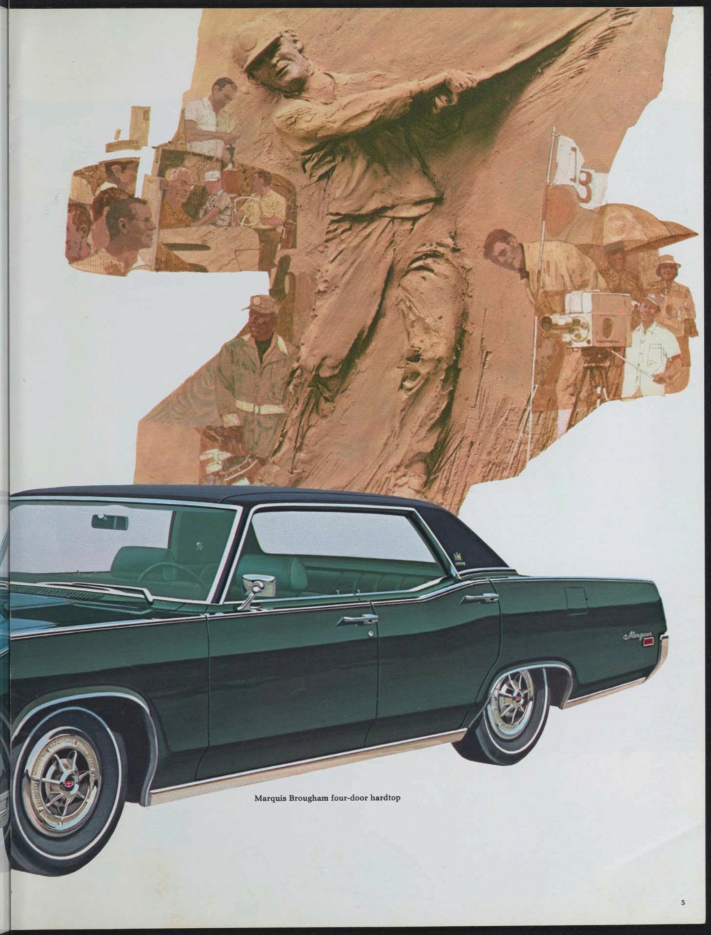 Brochure de vente des Mercury 1969 , anglais américain Nouve563