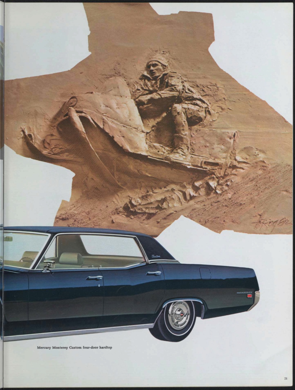 Brochure de vente des Mercury 1969 , anglais américain Nouve579