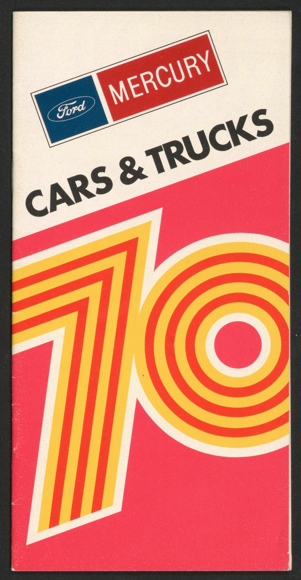 Brochure de vente Canadienne en anglais, Mercury 1970 Nouve602