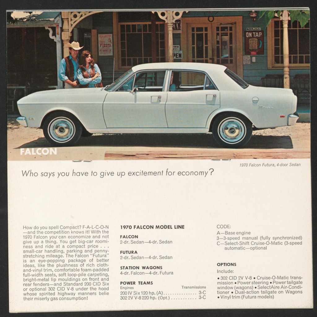 Brochure de vente Canadienne en anglais, Mercury 1970 Nouve609