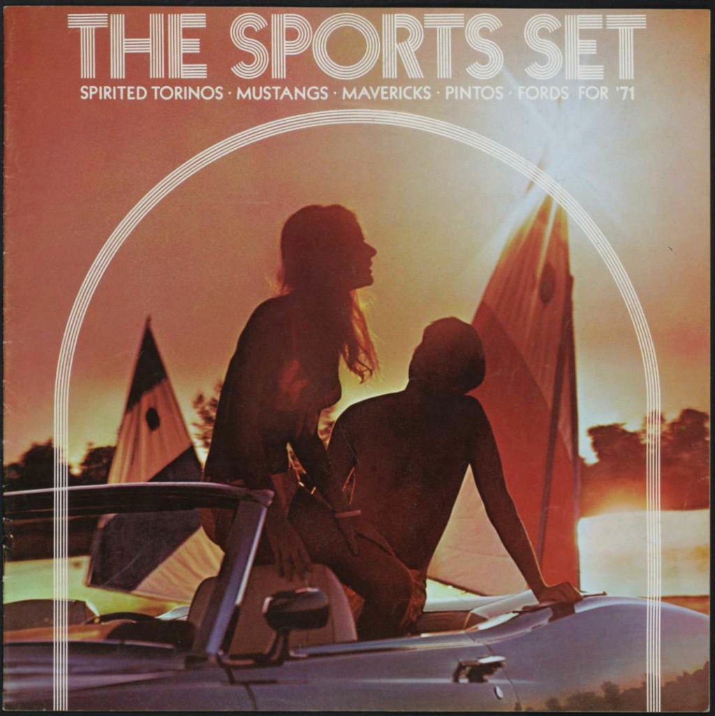 Brochure Ford 1971 "The sports set" Nouve795