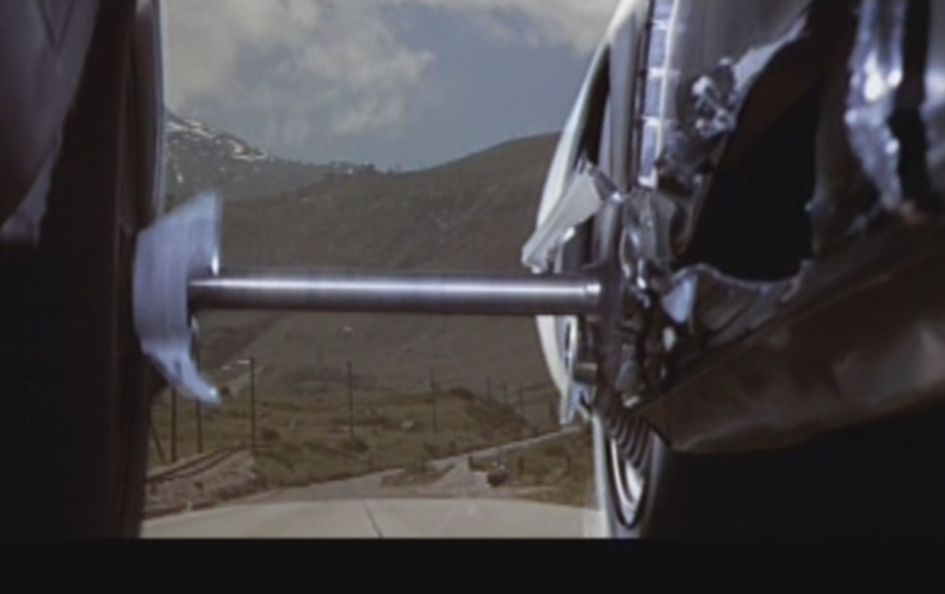 Mustang 1965 dans le film "James Bond Goldfinger" Nouve822