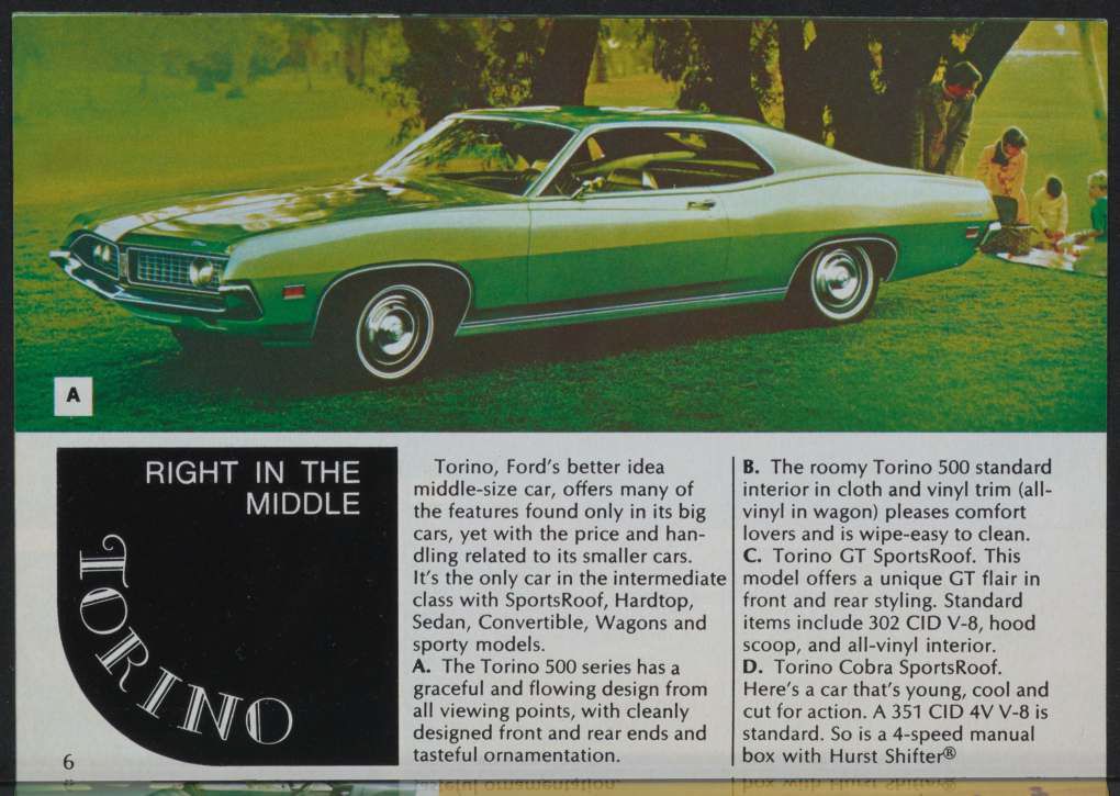Brochure 1971 Ford times buyer's digest Nouve878