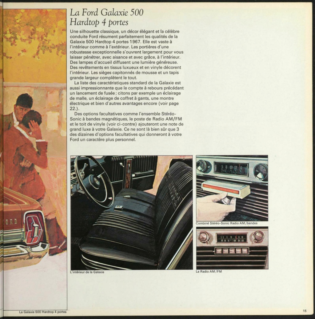 Brochure de la Ford 1967 (en français, Québec) Nouve925
