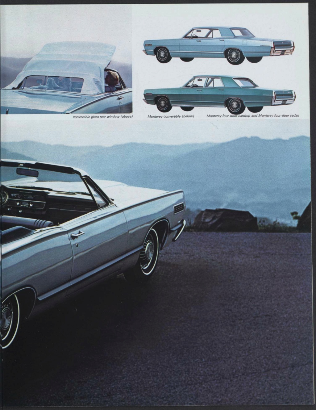 Brochure Mercury 1967, version américaine en anglais Nouve984
