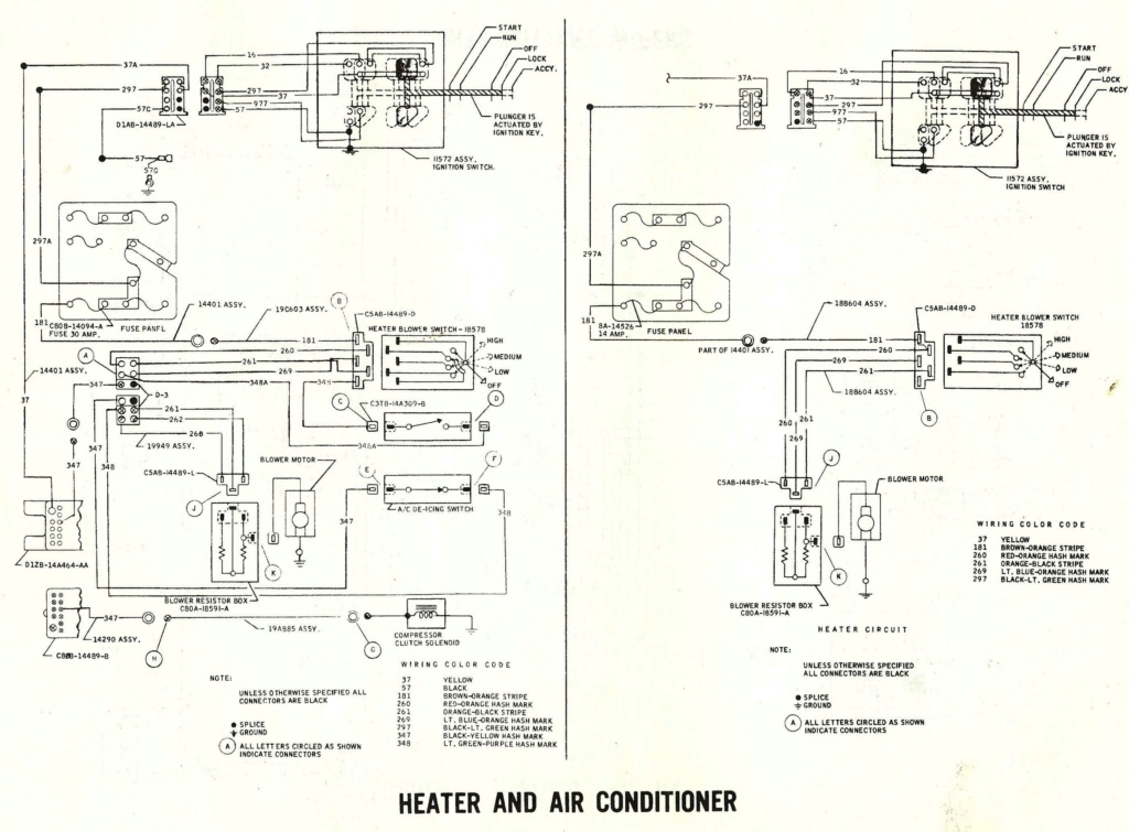 Schéma et diagramme électrique pour la Mustang 1971 (en anglais) Nouvel31