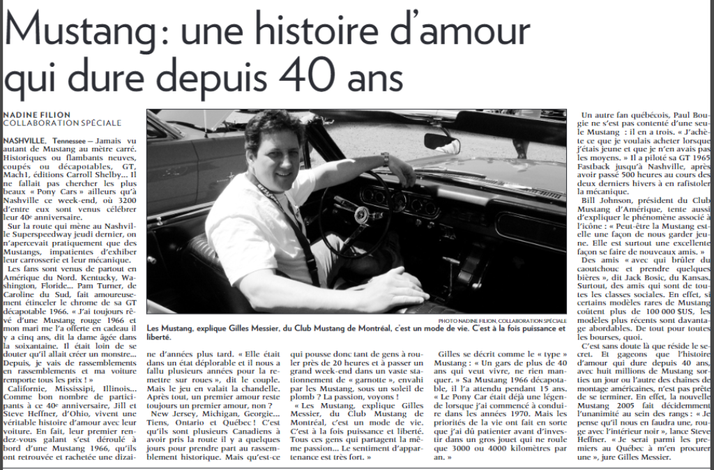 Montréal Mustang dans le temps! 1981 à aujourd'hui (Histoire en photos) - Page 12 Nouvel34