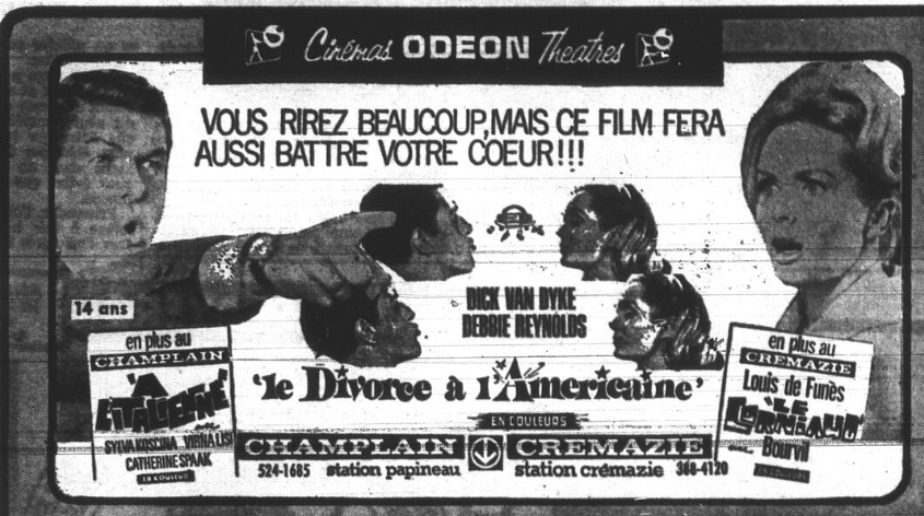 La vie en 1968: À voir au cinéma en 1968 Opera_61