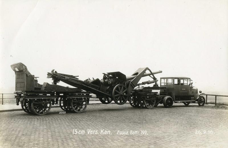 Le matériel motorisé dans l'armée allemande pendant la Grande guerre 15_cm_11