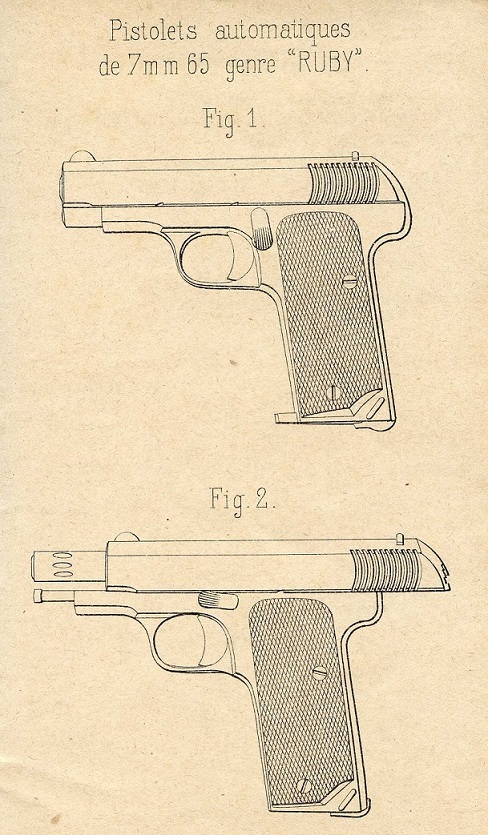 Quelques raretés de l'armement français de la Grande Guerre Pistol16
