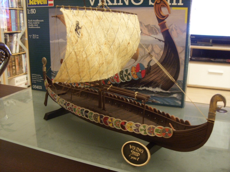 Revell Vikinger Schiff 1:50 - Fertig Sdc12318